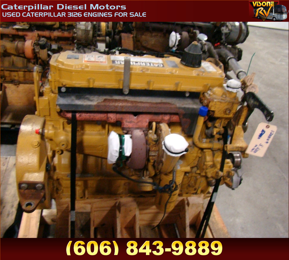 RV Chassis Parts USED CATERPILLAR 3126 ENGINES FOR SALE | CAT 3126 7.2L
