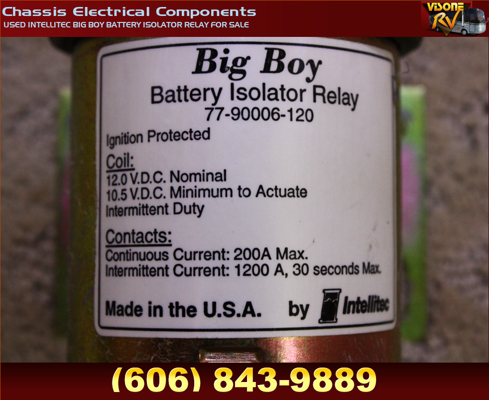 big boy battery isolator relay