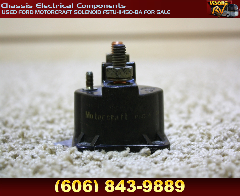 RV Chassis Parts USED FORD MOTORCRAFT SOLENOID F5TU-11450-BA FOR SALE