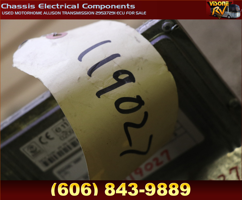 RV Chassis Parts USED MOTORHOME ALLISON TRANSMISSION 29537291 ECU FOR