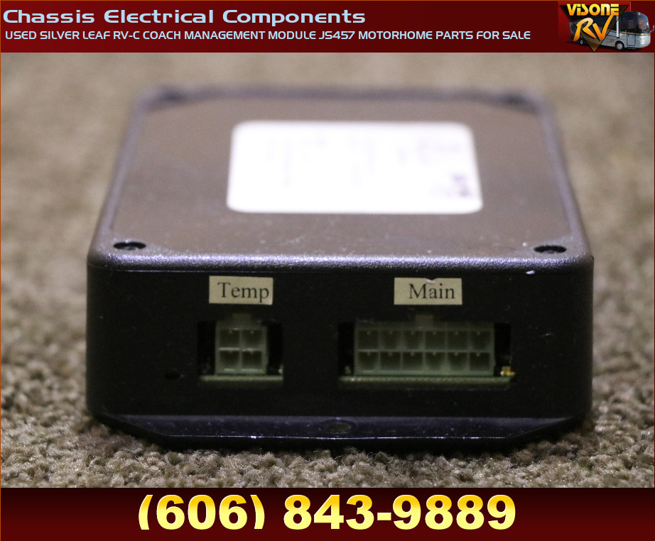 RV Chassis Parts USED SILVER LEAF RVC COACH MANAGEMENT MODULE JS457