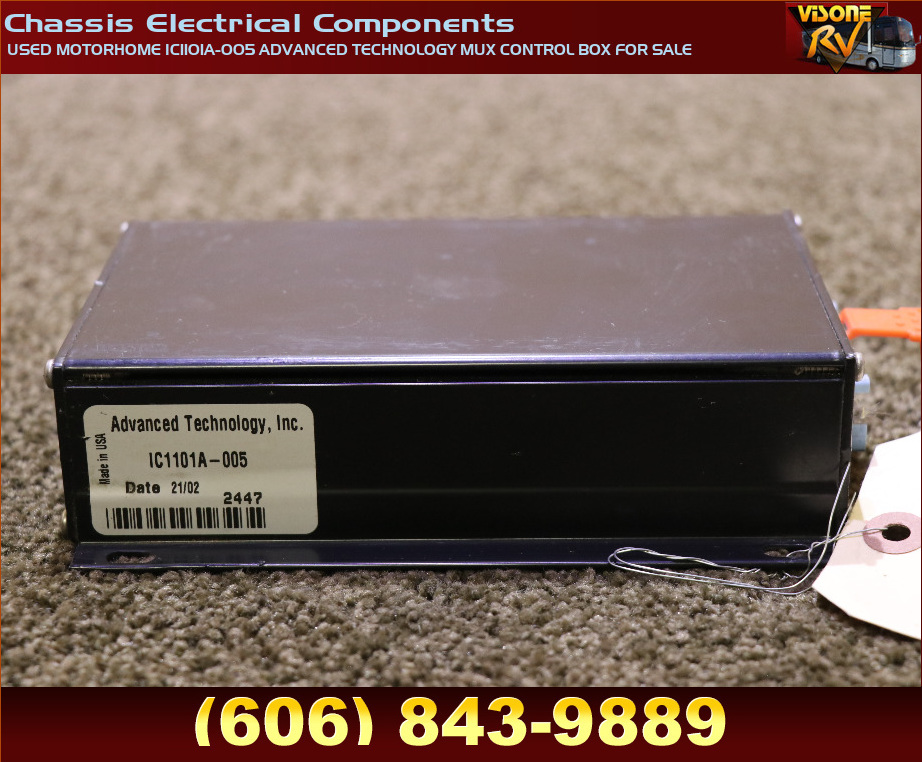 RV Chassis Parts USED MOTORHOME IC1101A005 ADVANCED TECHNOLOGY MUX CONTROL BOX FOR SALE Chassis