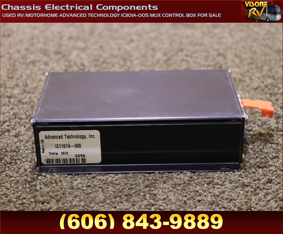 RV Chassis Parts USED RV/MOTORHOME ADVANCED TECHNOLOGY IC1101A005 MUX CONTROL BOX FOR SALE
