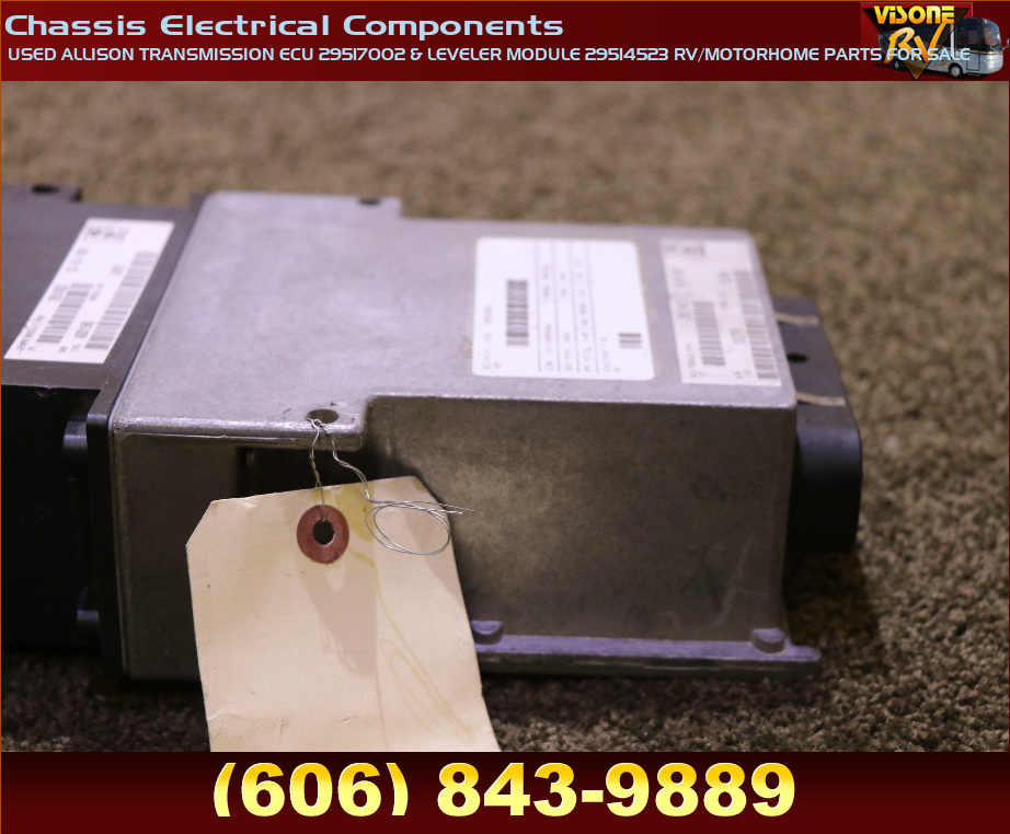 RV Chassis Parts USED ALLISON TRANSMISSION ECU 29517002 & LEVELER