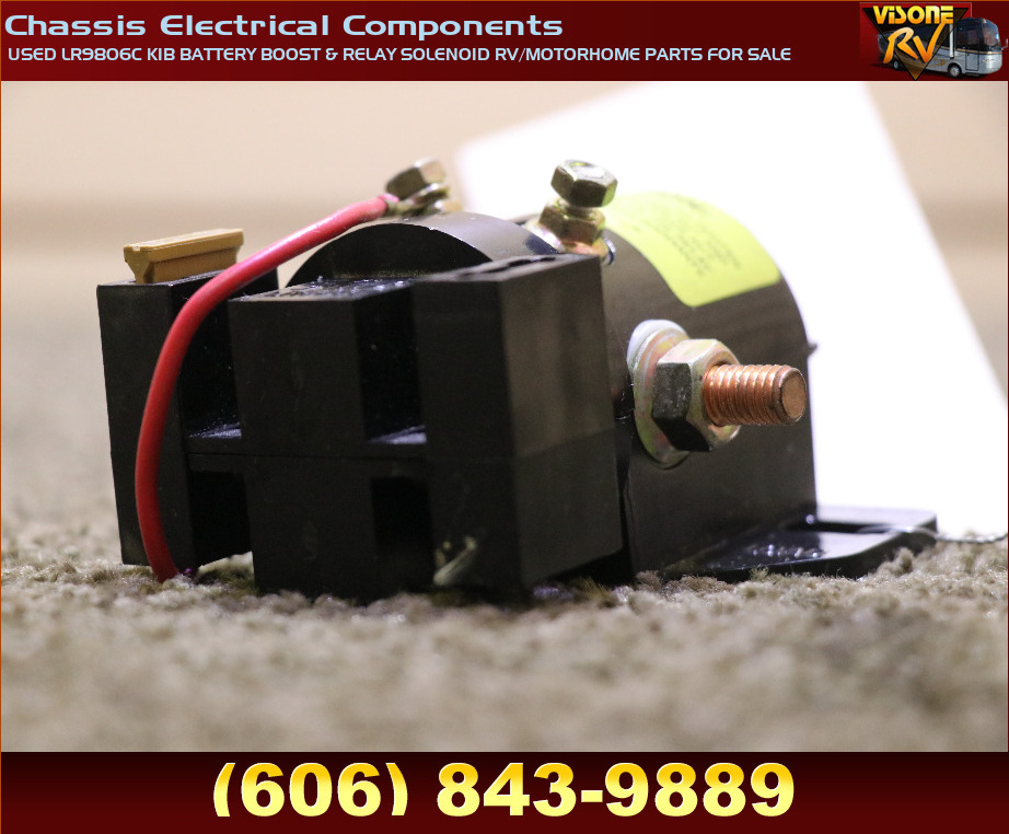 RV Chassis Parts USED LR9806C KIB BATTERY BOOST & RELAY SOLENOID RV