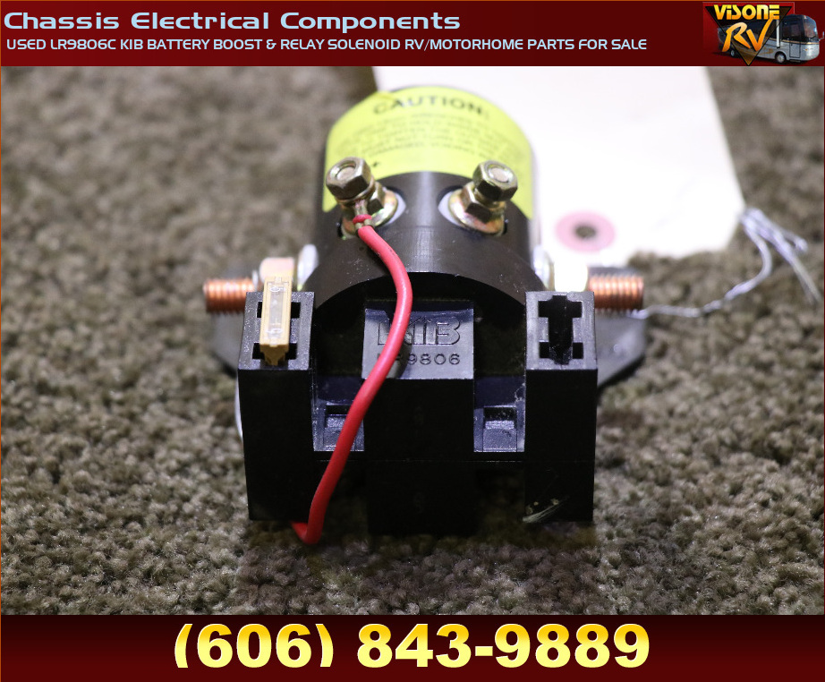 RV Chassis Parts USED LR9806C KIB BATTERY BOOST & RELAY SOLENOID RV
