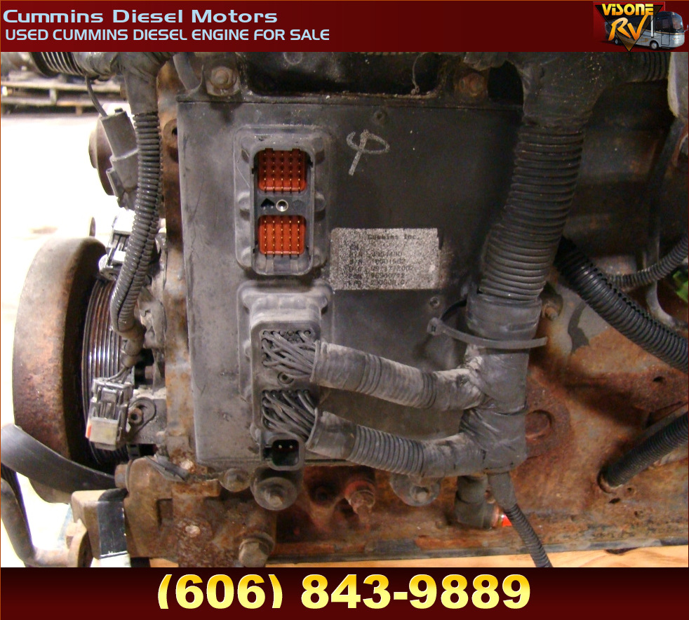 RV Chassis Parts USED CUMMINS DIESEL ENGINE FOR SALE ...