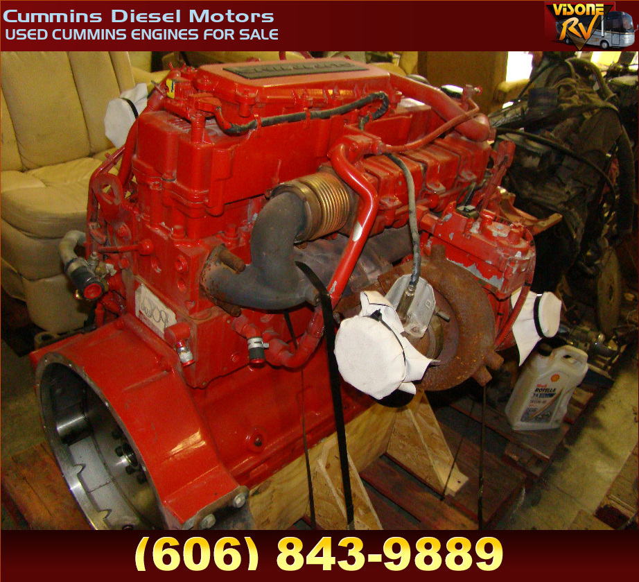 RV Chassis Parts USED CUMMINS ENGINES FOR SALE 2016 CUMMINS ISL 9 450