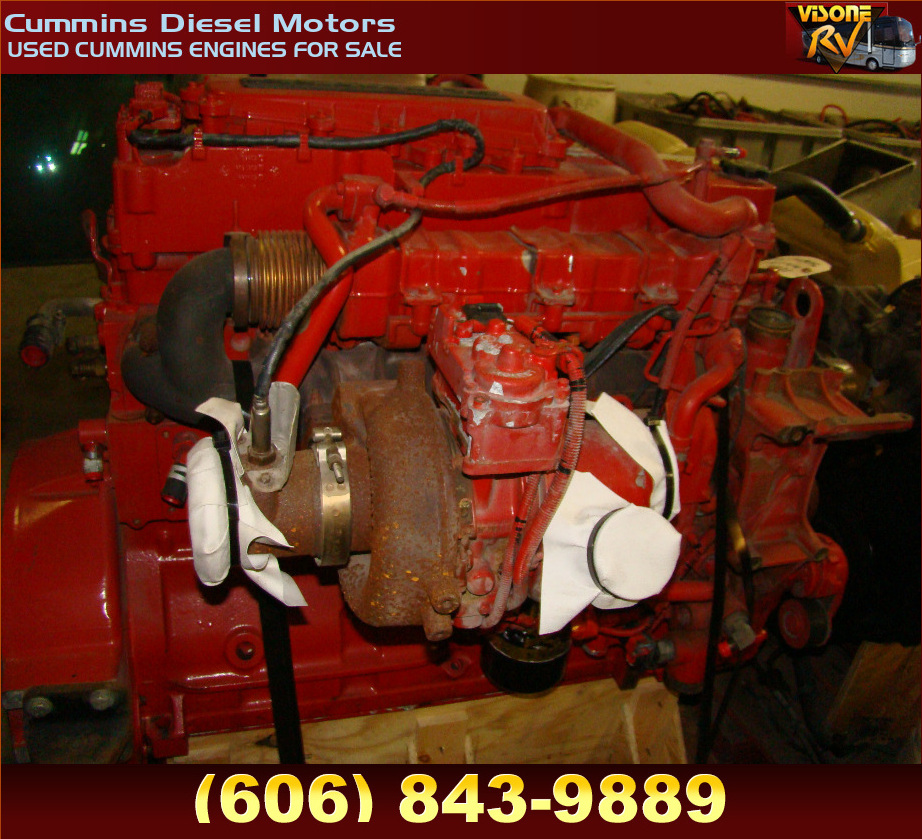 RV Chassis Parts USED CUMMINS ENGINES FOR SALE 2016 CUMMINS ISL 9 450