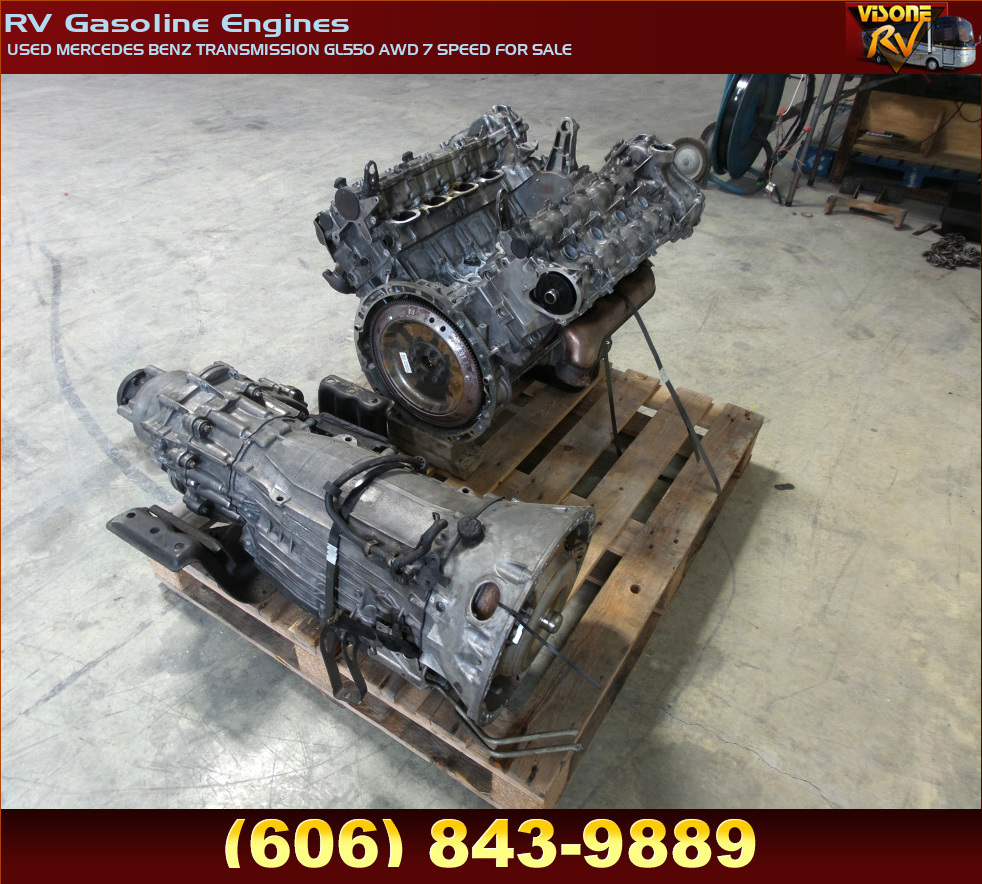 RV Chassis Parts USED MERCEDES BENZ TRANSMISSION GL550 AWD 7 SPEED FOR