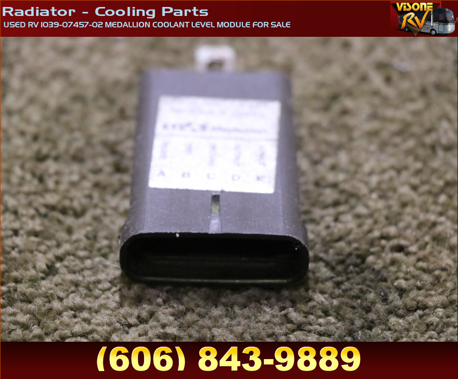 RV Chassis Parts USED RV 10390745702 MEDALLION COOLANT LEVEL MODULE