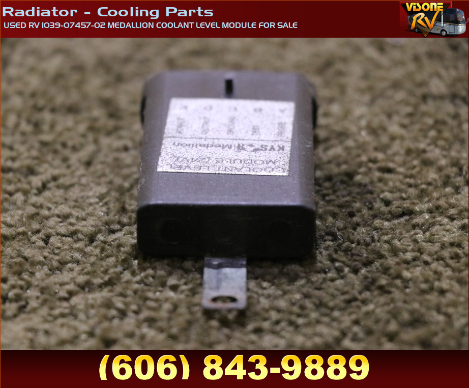 RV Chassis Parts USED RV 10390745702 MEDALLION COOLANT LEVEL MODULE