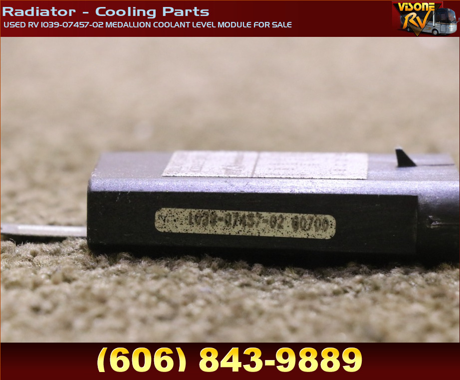RV Chassis Parts USED RV 10390745702 MEDALLION COOLANT LEVEL MODULE