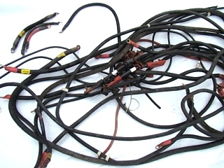 USED HEAVY DUTY COPPER BATTERY CABLES