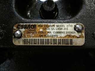 USED CUMMINS ISM JAKE BRAKE MODEL 411D P/N 3103431 FOR SALE