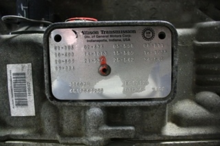 USED ALLISON TRANSMISSION MODEL 3000MH FOR SALE BUS/MOTORHOME/TRUCK