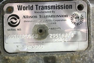 USED ALLISON TRANSMISSION | ALLISON MD3060 TRANSMISSION FOR SALE
