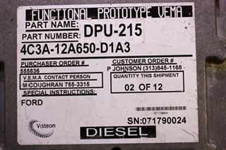 USED FORD DIESEL ECM 4C3A-12A650-D1A3 FOR SALE