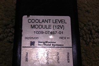 USED COOLANT LEVEL MODULE (12V) FOR SALE