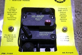 NEW BUSSMANN HI-AMP 185040F FOR SALE