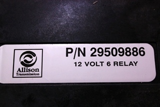 USED ALLISON TRANSMISSION 6 RELAY 29509886 FOR SALE