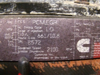 USED CUMMINS ENGINES FOR SALE | 2005 CUMMINS DIESEL ISM500 FOR SALE