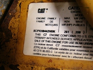 USED CATERPILLAR ACERT C7 ENGINES FOR SALE | SAP ENGINE FOR SALE 2005 7.2L