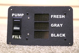 USED SILVER LEAF ELECTRONICS TANK MONITOR DISPLAY SPX-300 RV/MOTORHOME PARTS FOR SALE
