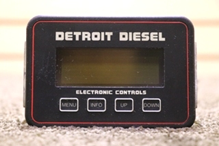 USED DETROIT DIESEL 23515448 ELECTRONIC CONTROL PANEL MOTORHOME PARTS FOR SALE