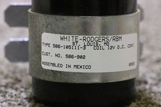 USED 586-105111-3 WHITE-RODGERS / RBM RELAY RV/MOTORHOME PARTS FOR SALE