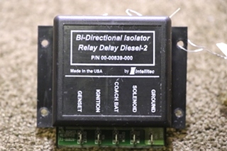 USED BI-DIRECTION ISOLATOR RELAY DELAY DIESEL-2 BY INTELLITEC 00-00839-000 MOTORHOME PARTS FOR SALE