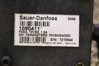 USED RV/MTORHOME SAUER DANFOSS RADIATOR FAN REGULATOR 1090411 FOR SALE