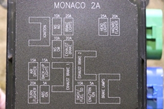 USED MONACO 2A 16621038 BUSSMANN FUSE BOX 31211-0 MOTORHOME PARTS FOR SALE
