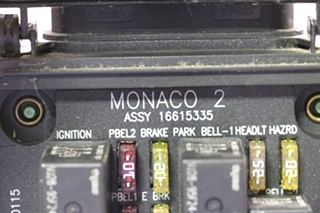 USED MONACO 2 16615335 BUSSMANN FUSE BOX MODULE 31049-0 MOTORHOME PARTS FOR SALE