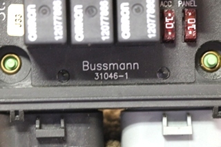 USED 31046-1 BUSSMANN MOACO 1 16615334 FUSE BOX MODULE RV/MOTORHOME PARTS FOR SALE