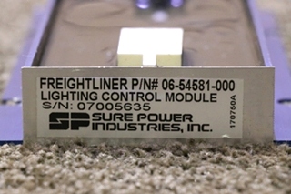 USED RV/MOTORHOME SURE POWER LIGHTING CONTROL MODULE 06-54581-000 FOR SALE