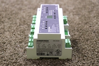 USED CRESTRON DIN-8SW8 HIGH-VOLTAGE SWITCHING MODULE MOTORHOME PARTS FOR SALE