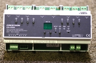 USED RV DIN-8SW8 CRESTRON HIGH-VOLTAGE SWITCHING MODULE FOR SALE