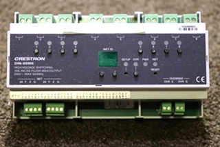 USED MOTORHOME CRESTRON DIN-8SW8 HIGH-VOLTAGE SWITCHING MODULE FOR SALE