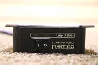 USED RV/MOTORHOME REMCO LUBE PUMP MONITOR FOR SALE