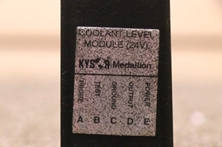 USED RV 1039-07457-02 MEDALLION COOLANT LEVEL MODULE FOR SALE