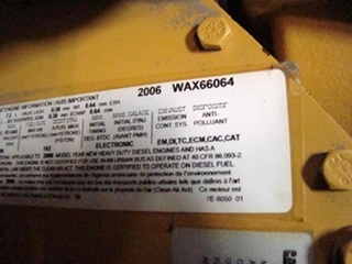 USED CATERPILLAR C7 ACERT ENGINES FOR SALE | WAX ENGINE FOR SALE 2006 7.2L