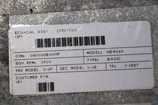 USED ALLISON TRANSMISSION ECU 29524778 / 29519760 RV/MOTORHOME PARTS FOR SALE