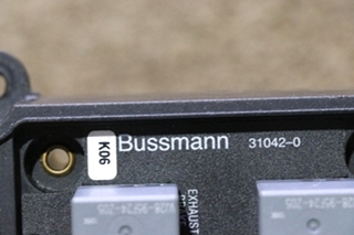 USED BUSSMANN FUSE MODULE 31042-0 RV/MOTORHOME PARTS FOR SALE