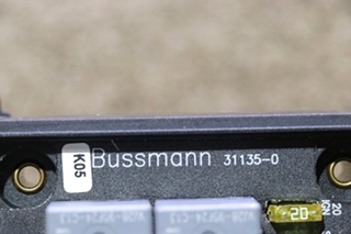 USED RV 31135-0 BUSSMANN FUSE MODULE FOR SALE