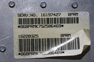 USED MOTORHOME CHEVY 16197427 ENGINE CONTROL MODULE FOR SALE