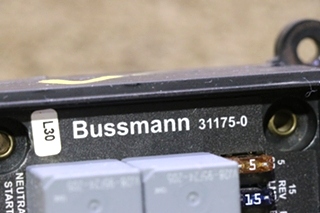 USED RV/MOTORHOME BUSSMANN FUSE MODULE 31175-0 FOR SALE