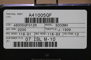 RV Chassis Parts Image