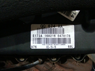RV Chassis Parts Image