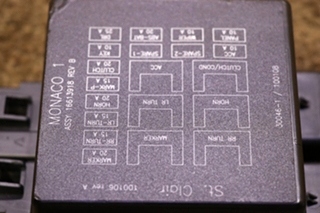 USED MONACO 1 30046-1 BUSSMANN MODULE